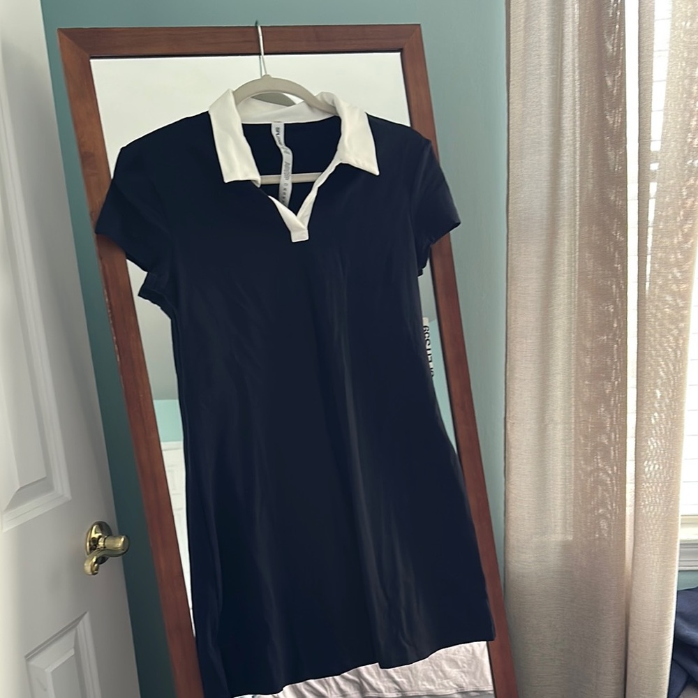 NEW! Splits59 Polo Airweight Dress in Indigo